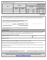 Form 5514-NATCEP Application for Nurse Aide Training and Competency Evaluation Program (Natcep) - Nurse Aide Training Program - Texas, Page 4