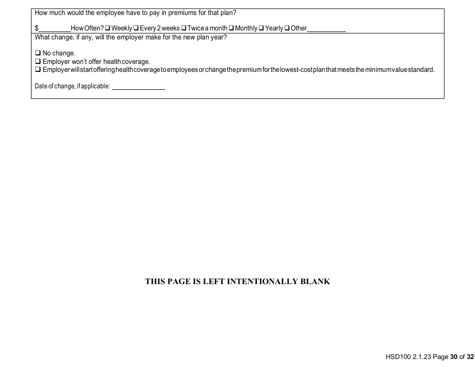 Form HSD100 Application for Assistance - New Mexico, Page 29