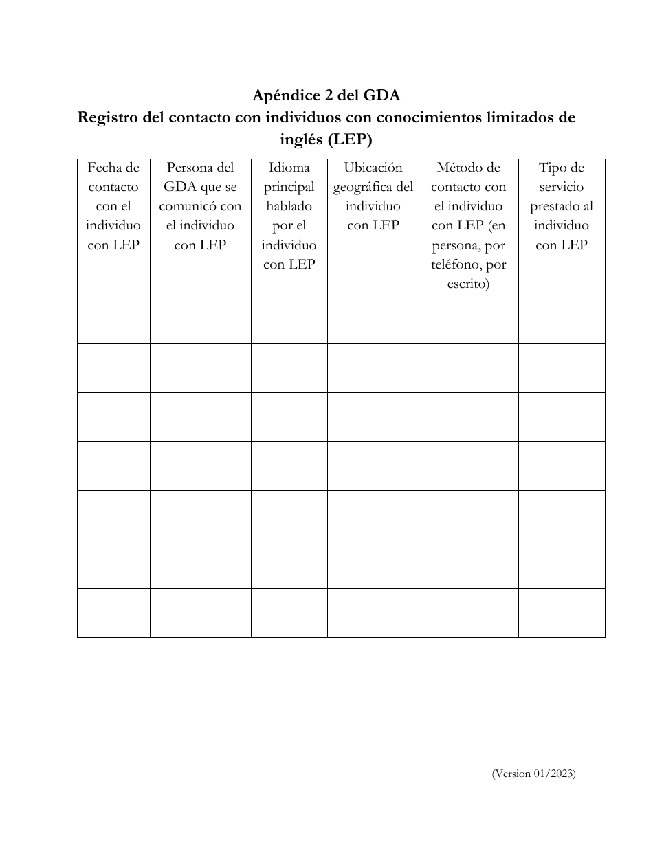 Plan De Acceso a Idiomas - Georgia (United States) (Spanish), Page 12