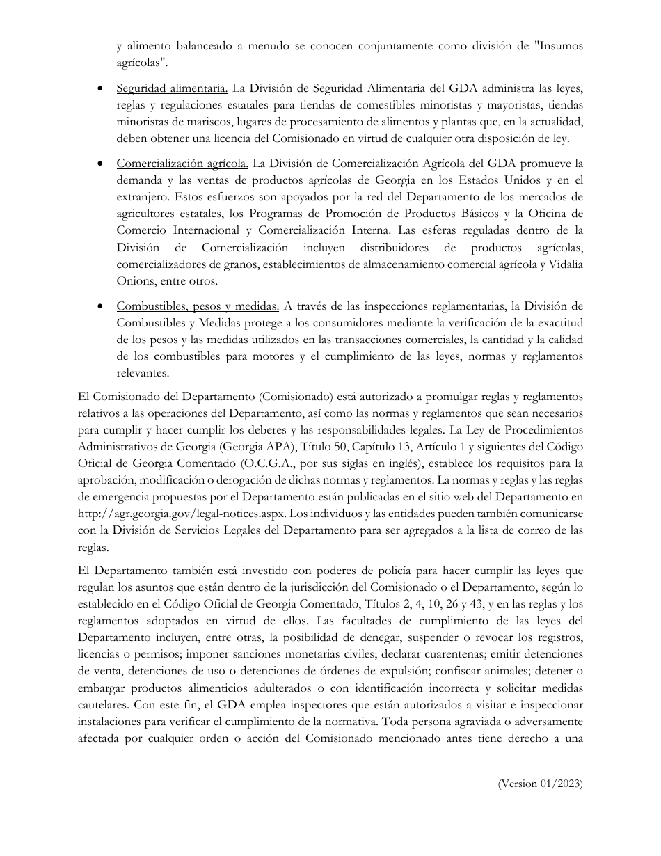 Plan De Acceso a Idiomas - Georgia (United States) (Spanish), Page 3