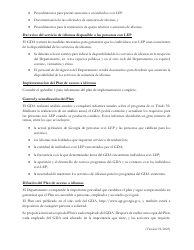 Plan De Acceso a Idiomas - Georgia (United States) (Spanish), Page 9
