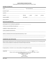 Document preview: Form ACC16-02 Board Member Nomination Form - Wine & Grape - Georgia (United States)