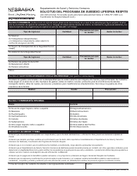 Formulario CFS-1400-S Solicitud Del Programa De Subsidio Lifespan Respite - Nebraska (Spanish), Page 3
