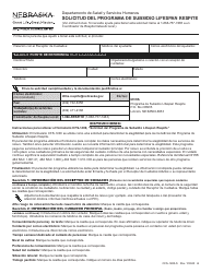 Formulario CFS-1400-S Solicitud Del Programa De Subsidio Lifespan Respite - Nebraska (Spanish), Page 4