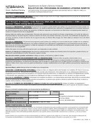 Formulario CFS-1400-S Solicitud Del Programa De Subsidio Lifespan Respite - Nebraska (Spanish), Page 5