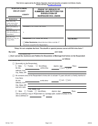 Form DV-SU113.7 Summons Petition for Dissolution of Marriage/Civil Union - Illinois, Page 3