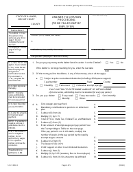 Form SC-C3003.3 Citation to Discover Assets to Debtor&#039;s Employer - Illinois, Page 4
