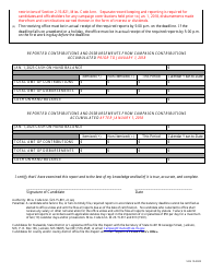 Report of Receipts and Disbursements - Candidate - Mississippi, Page 2