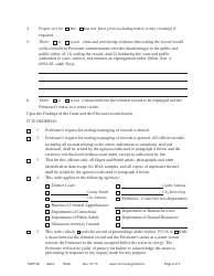 Form EXP106 Order Concerning Sealing/Expunging of Records - Michigan, Page 2