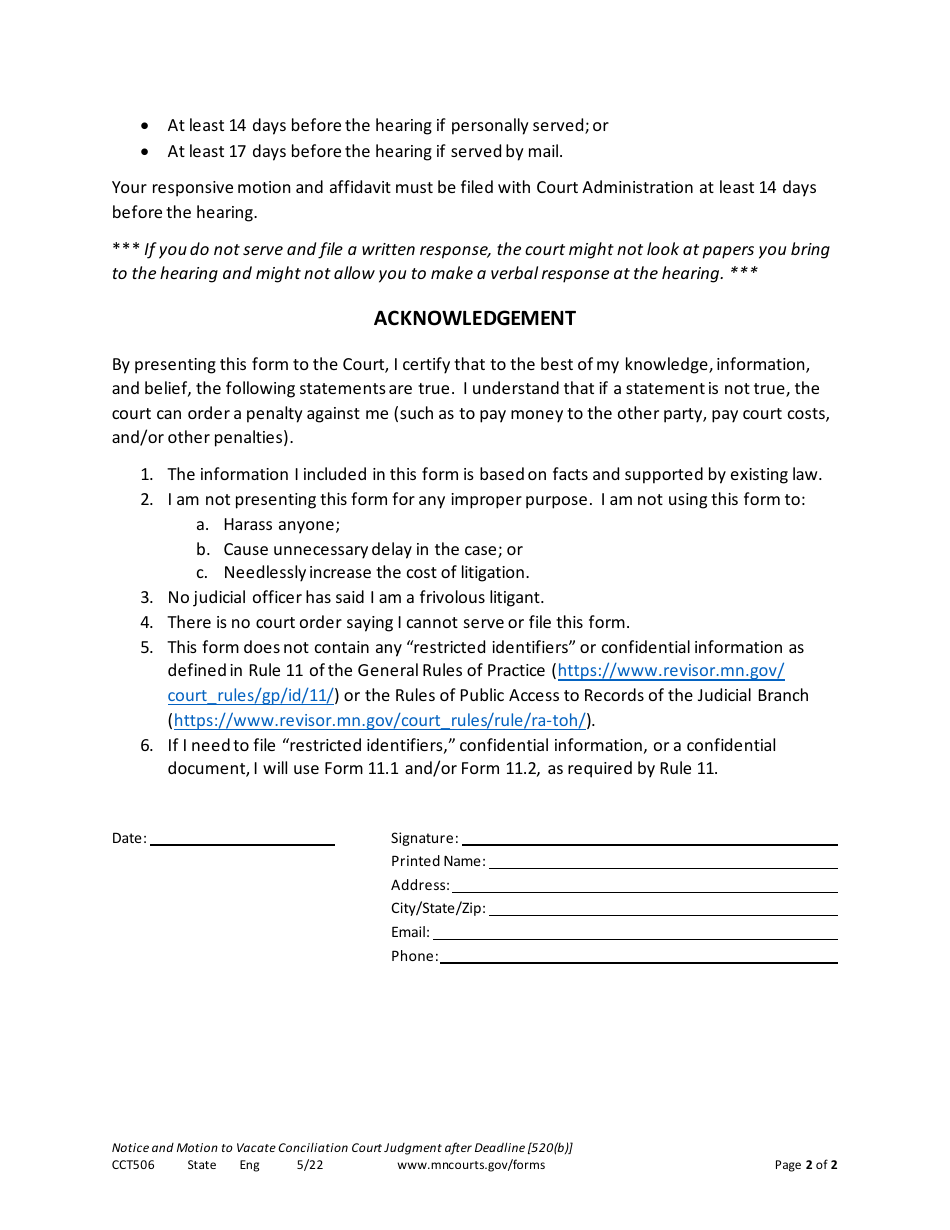 Form CCT506 Fill Out Sign Online and Download Printable PDF
