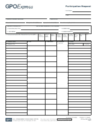 GPO Form 3001 Participation Request, Page 2