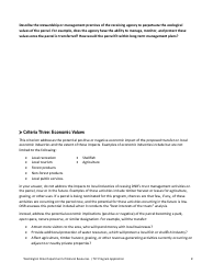 Trust Land Transfer Program Parcel Application - Washington, Page 9