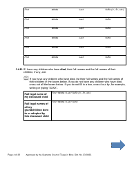 Will Form for a Married Person Who Has Children - Texas, Page 4