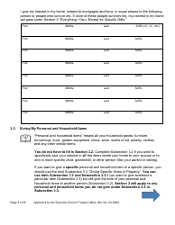 Will Form for a Married Person Who Has Children - Texas, Page 9