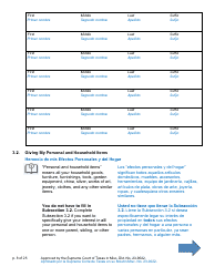 Will Form for a Person Who Is Single, Widowed, or Divorced and Does Not Have Children - Texas (English/Spanish), Page 8