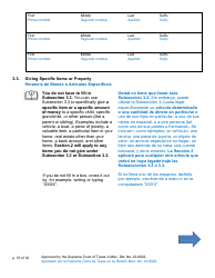 Will Form for a Person Who Is Single, Widowed, or Divorced and Who Has Children - Texas (English/Spanish), Page 15