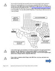 Will Form for a Person Who Is Single, Widowed, or Divorced and Does Not Have Children - Texas, Page 2