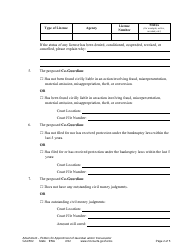 Form GAC502 Attachment to Petition for Appointment of Guardian and/or Conservator - Minnesota, Page 2