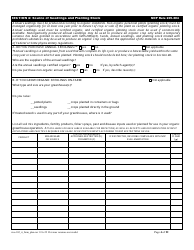 RICO Form 102 Organic Farm Plan Questionnaire - Rhode Island, Page 4