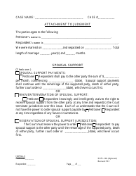 Form SJ-FL-100 Marital Settlement Agreement (Children) - County of San Joaquin, California