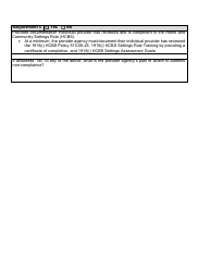 Form 1915(I) Individual Provider Review Report - North Dakota, Page 16
