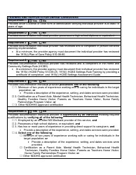 Form 1915(I) Individual Provider Review Report - North Dakota, Page 4