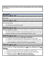 Form 1915(I) Individual Provider Review Report - North Dakota, Page 5