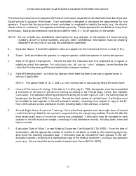 District School Transportation Monitoring Self-evaluation - Florida, Page 17