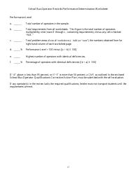 District School Transportation Monitoring Self-evaluation - Florida, Page 20