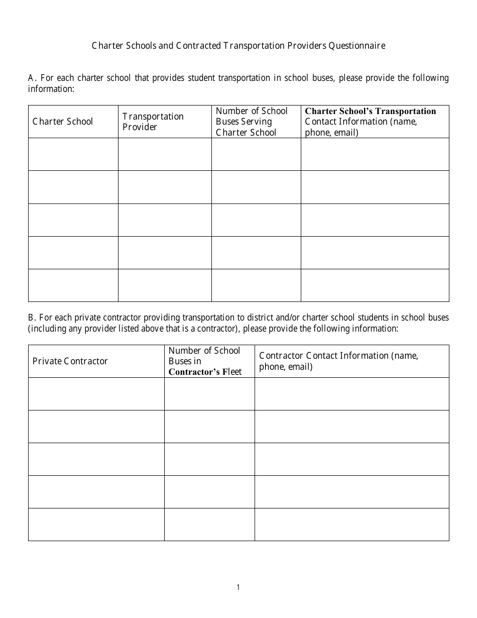 District School Transportation Monitoring Self-evaluation - Florida, Page 4