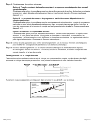 Forme 9980F Demande De Virement Automatique - Ontario, Canada (French), Page 2