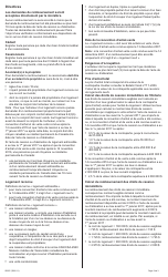 Forme 0300F Affidavit Sur Le Remboursement DES Droits De Cession Immobiliere De L&#039;ontario - Ontario, Canada (French), Page 2