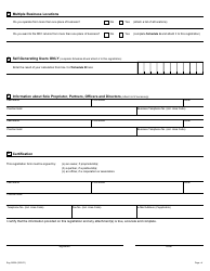 Form 1822A Registration Form - Debt Retirement Charge Program - Ontario, Canada, Page 2