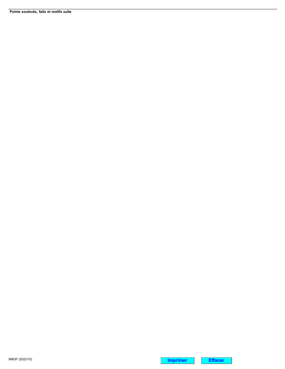 Forme 9983F Avis Dopposition - Ontario, Canada (French), Page 2