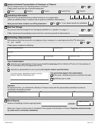 Form 0166E Application for International Fuel Tax Agreement (Ifta) Registration - Ontario, Canada, Page 3