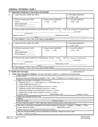 Form CSF11 0111 General Testimony - Oregon, Page 4