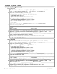 Form CSF11 0111 General Testimony - Oregon, Page 5