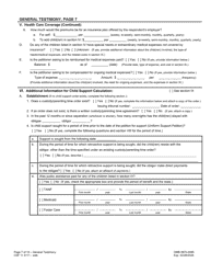 Form CSF11 0111 General Testimony - Oregon, Page 7