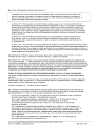 Formulario CSF11 0112 Declaracion En Apoyo De Establecer La Paternidad - Oregon (Spanish), Page 9