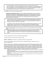 Form CSF11 0112 Declaration in Support of Establishing Parentage - Oregon, Page 8