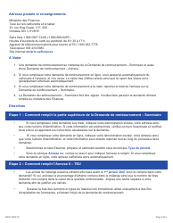Instruction pour Forme 3235F Demande De Remboursement - Sommaire Et Annexe 6 Teu - Materiel Non Immatricule - Ontario, Canada (French), Page 3