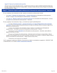 Instruction pour Forme 3239F Demande De Remboursement - Sommaire Et Annexe 10 Teu - Locomotives De Chemin De Fer - Ontario, Canada (French), Page 5