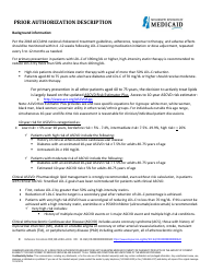 Standardized One Page Pharmacy Prior Authorization Form - Repatha - Mississippi, Page 2