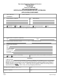 Form MC-7 Application Package for Certification as an Organized Delivery System (Ods) - New Jersey, Page 5