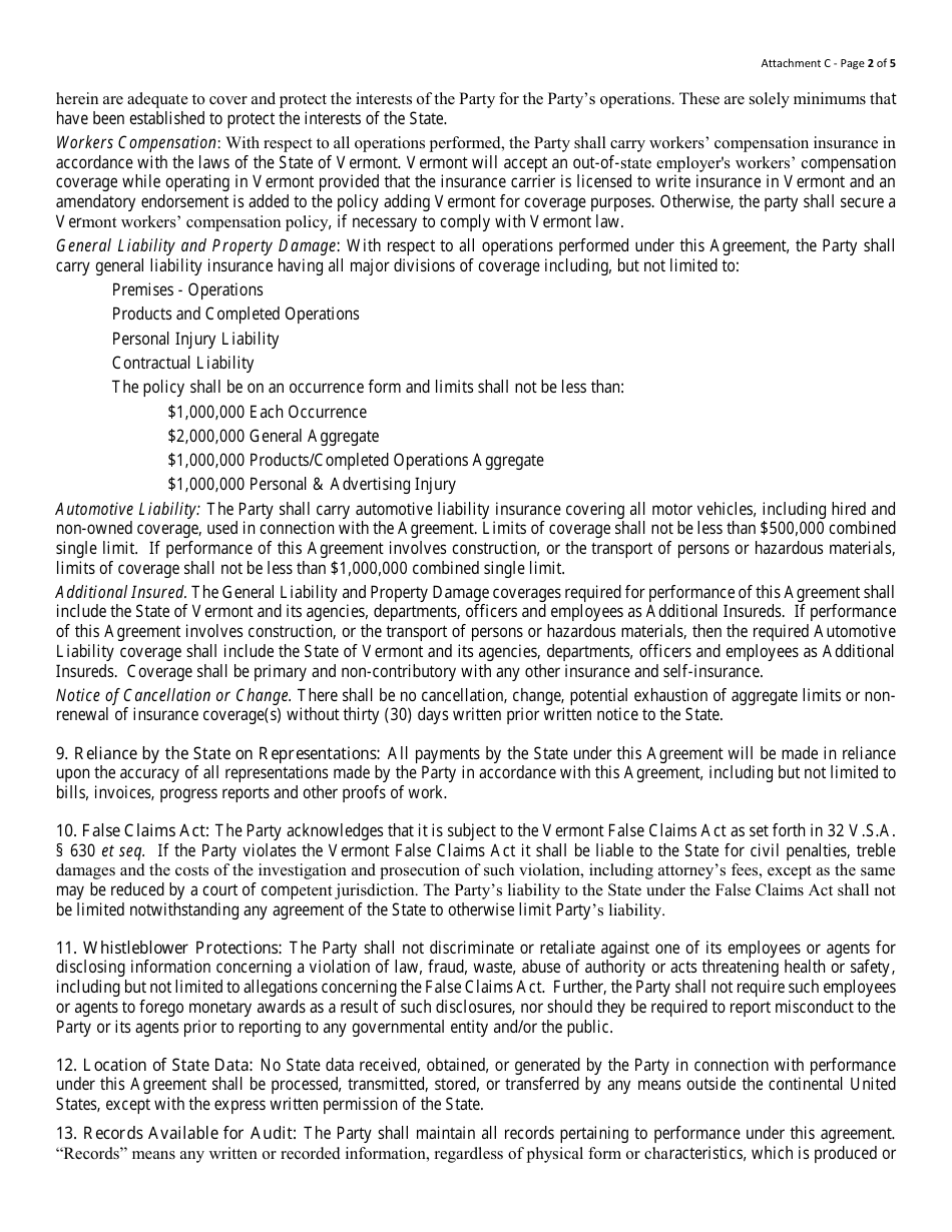 Contract #39496 - Ansci Test Kits - Vermont, Page 9