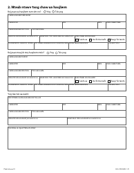 Form DHS-1958-HMN Application for Child Support Services - Minnesota (Hmong), Page 3