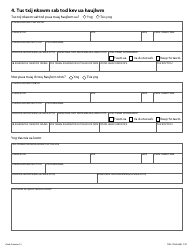 Form DHS-1958-HMN Application for Child Support Services - Minnesota (Hmong), Page 5