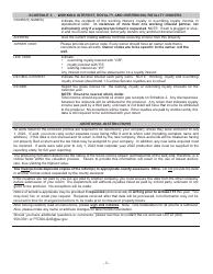 Instructions for Form STC12:35 West Virginia Oil and Gas Producer/Operator Return - West Virginia, Page 3