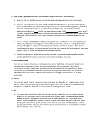 Environmental Assessment Worksheet - Minnesota, Page 10