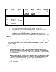 Environmental Assessment Worksheet - Minnesota, Page 12